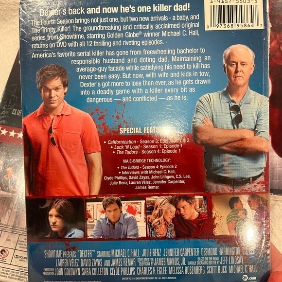 New & Sealed Dexter DVDs | Season 3, Season 4 & Season 5 | Showtime DVD Bundle - Picture 5 of 7